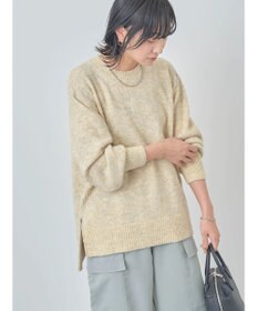 Green Parks ラメ糸ミックスニットプルオーバー