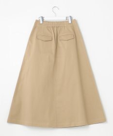 UNFILO 【GLOW 6月号掲載/洗える/ストレッチ】ライトコットン スカート