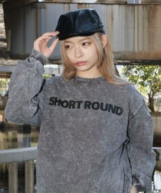 WEGO 【ユニセックス着用ITEM】ケミカルウォッシュグラフィックT（LS）