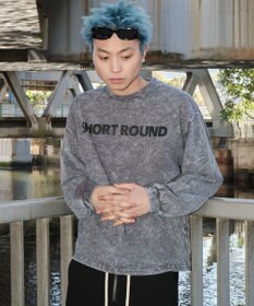 WEGO 【ユニセックス着用ITEM】ケミカルウォッシュグラフィックT（LS）