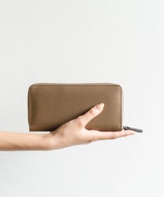 Atelier nuu 【長財布/バイカラー/本革】noble ラウンドウォレット