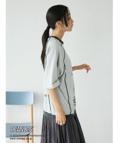 CRAFT STANDARD BOUTIQUE 【ユニセックス】PEANUTS/スヌーピー 切り替えTシャツ