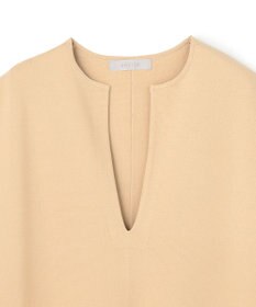 UNFILO 【WEB限定カラー】スゴ機能美ニット キーネック ジレ