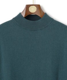 J.PRESS MEN 動きやすさにこだわった立体設計【洗える】コットンカシミヤモックネック ニット