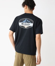 Columbia Columbia/ サンライズストレイトオムニフリーズゼログラフィックショートスリーブTシャツ /コロンビア