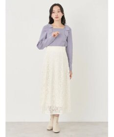 earth music&ecology 肩リボンニットプルオーバー