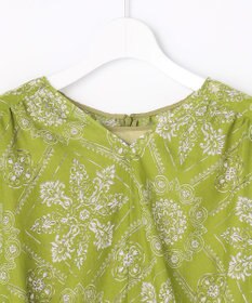 自由区 S 【カタログ掲載】ロータスタイルプリント ワンピース