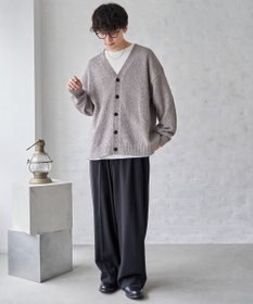 WEGO ツイストブークレカーディガン