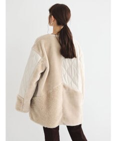 AMERICAN HOLIC キルポカボアＭｉｘキルティングコート