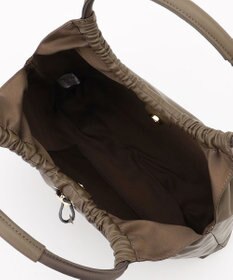 J.PRESS LADIES 【A4サイズ収納可】ドロストギャザー トート バッグ