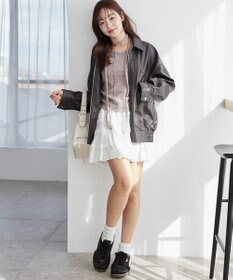 WEGO ヴィンテージライクPUフライトジャケット