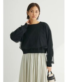 Green Parks ・ＥＬＥＮＣＡＲＥ　ＤＵＥ　２ｗａｙチュールレイヤーカーデ