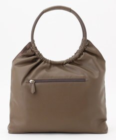 J.PRESS LADIES 【A4サイズ収納可】ドロストギャザー トート バッグ