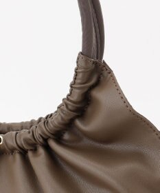 J.PRESS LADIES 【A4サイズ収納可】ドロストギャザー トート バッグ