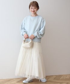 AMERICAN HOLIC ゼブラ柄ジャガードカットプルオーバー