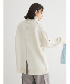 Green Parks ・Ｐｅｔｉｔ　Ｆｌｅｕｒ　タートルバックスリットニット