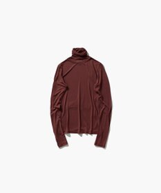 ATON MODAL SILK JERSEY | タートルネックプルオーバー