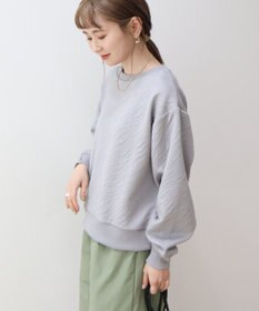 AMERICAN HOLIC ゼブラ柄ジャガードカットプルオーバー