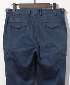 JOSEPH ABBOUD 【イタリア素材/製品染め/ウエストも伸びる!】迷彩ガーメンドダイ パンツ