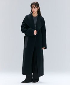 BEIGE， 【Oggi 10月号掲載】COBURN / シルク混2タックカーヴィーワイドパンツ