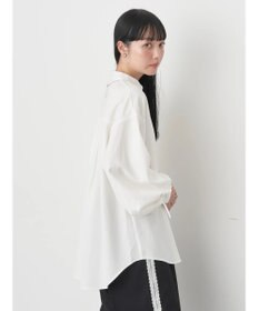 earth music&ecology リボンポイントシャツチュニック