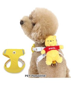 PET PARADISE ディズニー くまのプーさん マスコット付き ハーネス Ｓ 小型犬