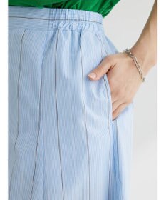 Green Parks ストライプフレアスカート