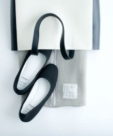 steppi “撥水＆洗えるニットシューズ” バレエ パンプス