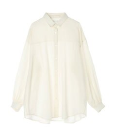 AMERICAN HOLIC 接触冷感＋速乾　強撚シアーボイルＢＩＧシャツ