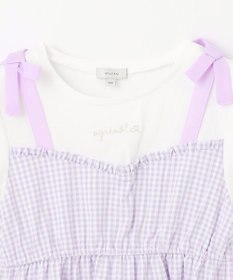 ANY KIDS サッカー ギンガム ワンピース