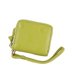 UNBILLION ペルケ perche / ドット型押しパームフィットストラップウォレット