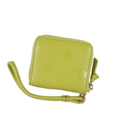 UNBILLION ペルケ perche / ドット型押しパームフィットストラップウォレット