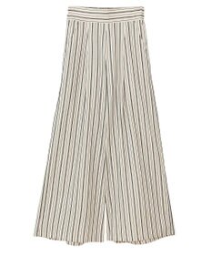 Green Parks ・ＥＬＥＮＣＡＲＥ　ＤＵＥ　ストライプワイドパンツ