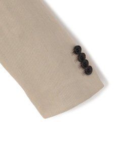 BEIGE， MICA / リネンブレンドテーラードジャケット