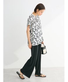 Green Parks アソート柄さらっとレーヨンブラウス