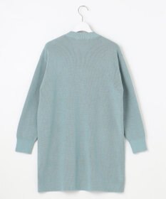 J.PRESS LADIES 【洗える】ORGANIC GASS COTTON キーネック カーディガン