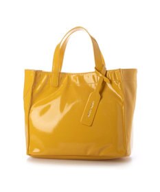 UNBILLION カシュカシュ cachecache / ソフトエナメルスクエア手提げトートS