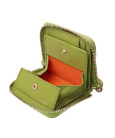 UNBILLION ペルケ perche / ドット型押しパームフィットストラップウォレット