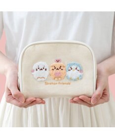 Mother garden しろたん サガラ ポーチ 《お友だち柄》