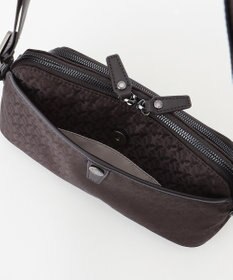 Y'SACCS モノグラムジャカード　ハーフムーンショルダー