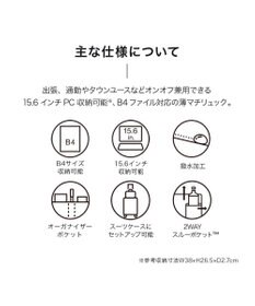 ACE BAGS & LUGGAGE ace. ガジェタブルR 10th ビジネスリュック  B4サイズ 15.6インチPC収納 16L 68962 エース