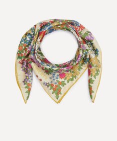 LIBERTY. キアラ メドウ 70x70 シルクスカーフ