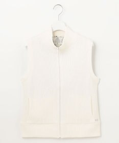 23区GOLF 【WOMEN】ストレッチモール リバーシブル ベスト 1着で2着分のお得感 温度調節に◎