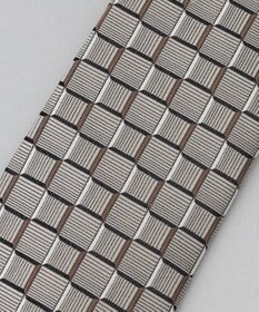 GOTAIRIKU GOTAIRIKU別注【日本製】シルク ネクタイ_チェック織り