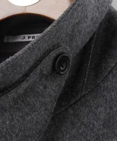 J.PRESS MEN ウールとカシミヤの品格素材【定番】ウールカシミヤビーバー ドレスショートコート_25年モデル