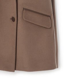 ICB 【WEB＆一部店舗限定】WooloopShortBeaver ショールカラーコート