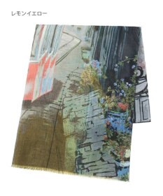 MOONBAT Hanato(ハナト) コットンシルクビッグストール／70×175cm