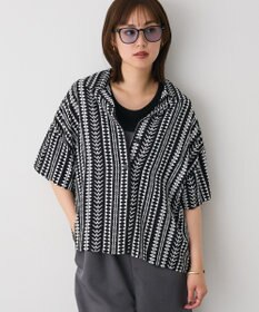 CRAFT STANDARD BOUTIQUE レーヨン総柄シャツ