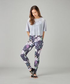 Chacott シアーリブバッククロスTシャツ