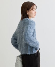 Green Parks ・Ｐｅｔｉｔ　Ｆｌｅｕｒ　シャギーニットカーディガン